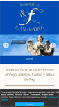 Mobile Screenshot of funerariasjuandedios.com